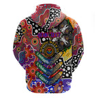 Personalised Knights NRL Celebrating 50 Years of Naidoc Zip Hoodie NAIDOC Week 2025 Aboriginal