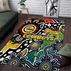 Cowboys NRL Celebrating 50 Years of Naidoc Area Rug NAIDOC Week 2025 Aboriginal