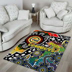 Cowboys NRL Celebrating 50 Years of Naidoc Area Rug NAIDOC Week 2025 Aboriginal