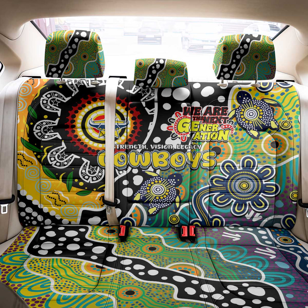 Cowboys NRL Celebrating 50 Years of Naidoc Back Car Seat Cover NAIDOC Week 2025 Aboriginal