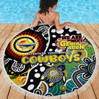 Cowboys NRL Celebrating 50 Years of Naidoc Beach Blanket NAIDOC Week 2025 Aboriginal