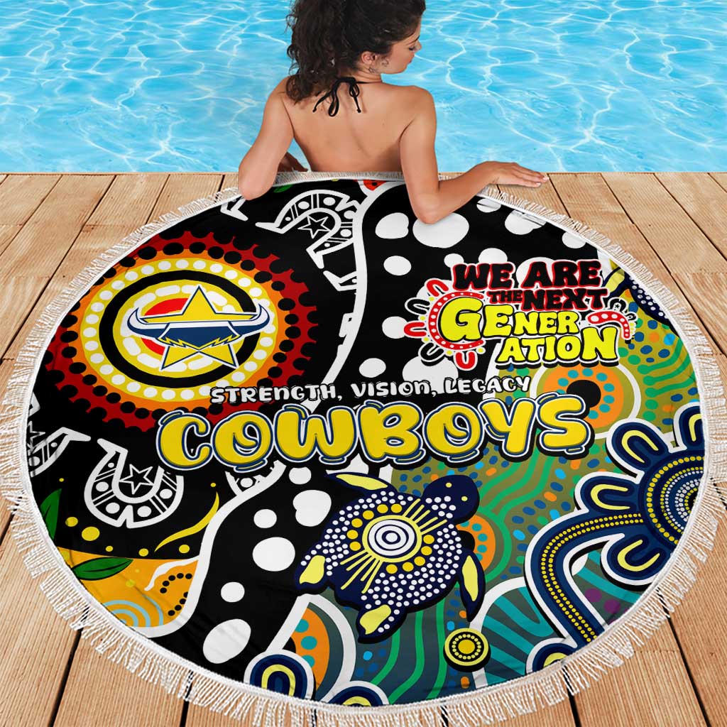 Cowboys NRL Celebrating 50 Years of Naidoc Beach Blanket NAIDOC Week 2025 Aboriginal