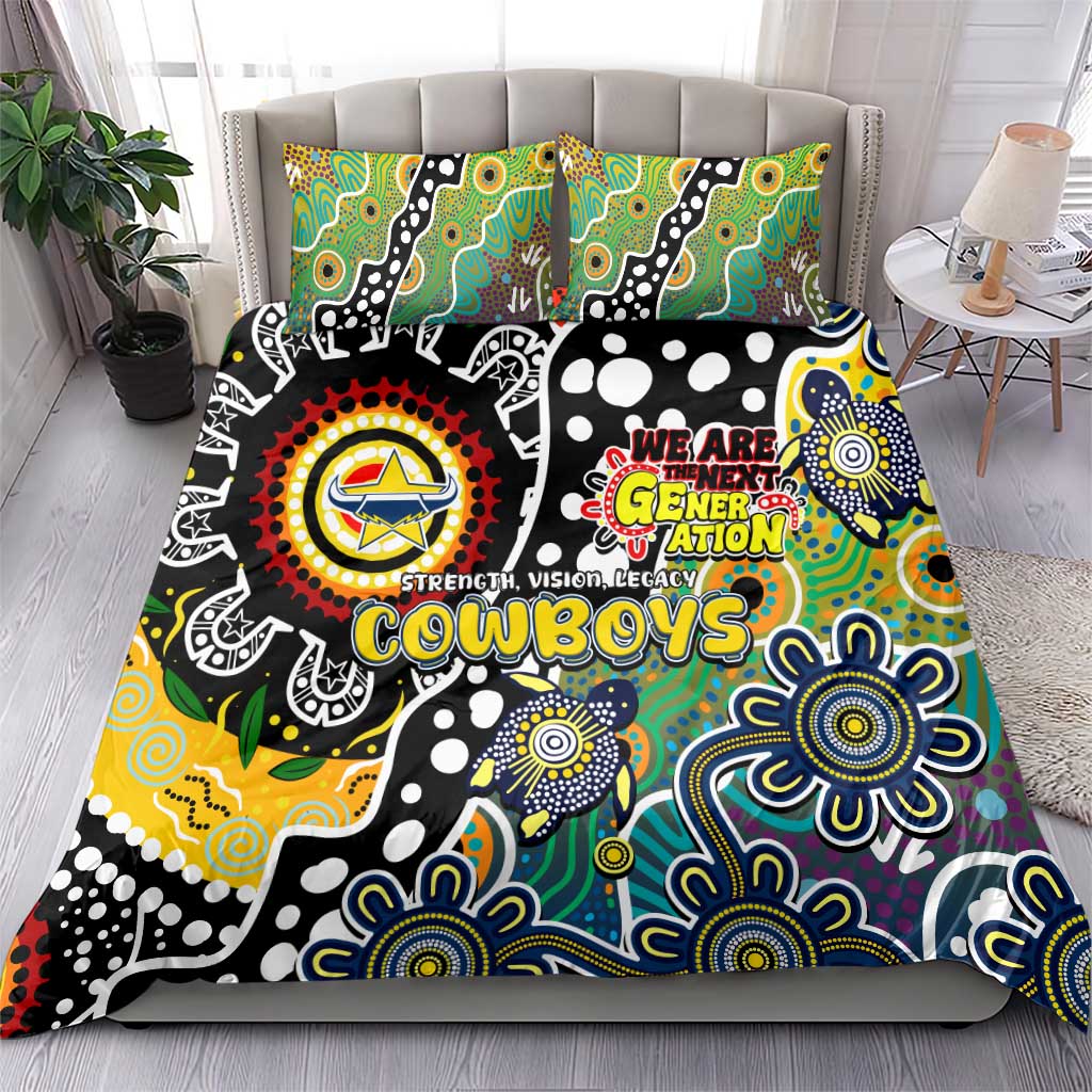 Cowboys NRL Celebrating 50 Years of Naidoc Bedding Set NAIDOC Week 2025 Aboriginal