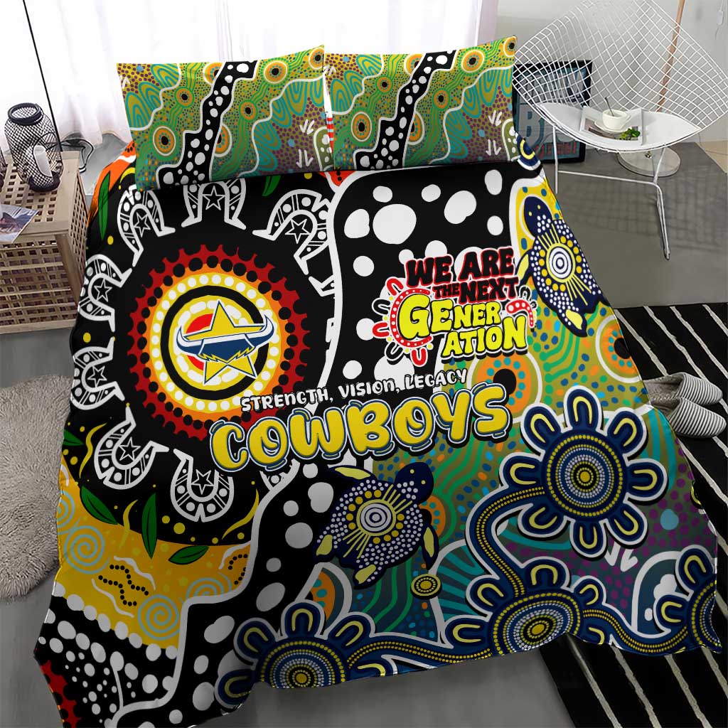Cowboys NRL Celebrating 50 Years of Naidoc Bedding Set NAIDOC Week 2025 Aboriginal