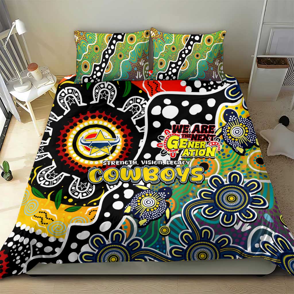 Cowboys NRL Celebrating 50 Years of Naidoc Bedding Set NAIDOC Week 2025 Aboriginal