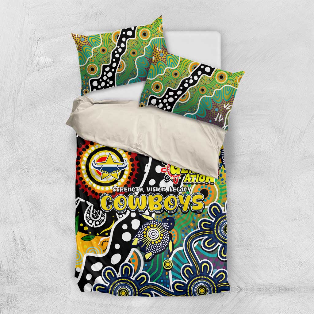 Cowboys NRL Celebrating 50 Years of Naidoc Bedding Set NAIDOC Week 2025 Aboriginal