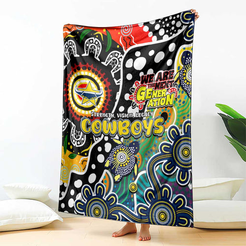 Cowboys NRL Celebrating 50 Years of Naidoc Blanket NAIDOC Week 2025 Aboriginal