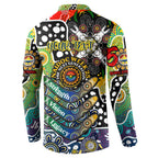 Personalised Cowboys NRL Celebrating 50 Years of Naidoc Button Sweatshirt NAIDOC Week 2025 Aboriginal