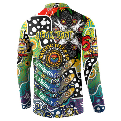 Personalised Cowboys NRL Celebrating 50 Years of Naidoc Button Sweatshirt NAIDOC Week 2025 Aboriginal