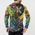 Personalised Cowboys NRL Celebrating 50 Years of Naidoc Button Sweatshirt NAIDOC Week 2025 Aboriginal