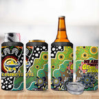 Cowboys NRL Celebrating 50 Years of Naidoc 4 in 1 Can Cooler Tumbler NAIDOC Week 2025 Aboriginal