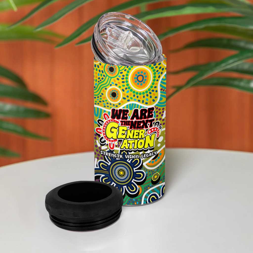 Cowboys NRL Celebrating 50 Years of Naidoc 4 in 1 Can Cooler Tumbler NAIDOC Week 2025 Aboriginal
