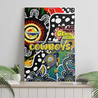 Cowboys NRL Celebrating 50 Years of Naidoc Canvas Wall Art NAIDOC Week 2025 Aboriginal