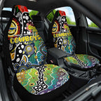 Cowboys NRL Celebrating 50 Years of Naidoc Car Seat Cover NAIDOC Week 2025 Aboriginal