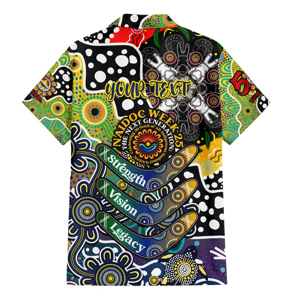 Personalised Cowboys NRL Celebrating 50 Years of Naidoc Family Matching Mermaid Dress and Hawaiian Shirt NAIDOC Week 2025 Aboriginal