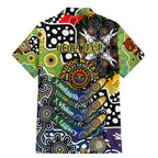 Personalised Cowboys NRL Celebrating 50 Years of Naidoc Family Matching Mermaid Dress and Hawaiian Shirt NAIDOC Week 2025 Aboriginal