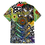 Personalised Cowboys NRL Celebrating 50 Years of Naidoc Family Matching Short Sleeve Bodycon Dress and Hawaiian Shirt NAIDOC Week 2025 Aboriginal