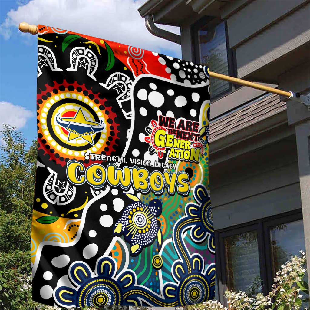 Cowboys NRL Celebrating 50 Years of Naidoc Garden Flag NAIDOC Week 2025 Aboriginal
