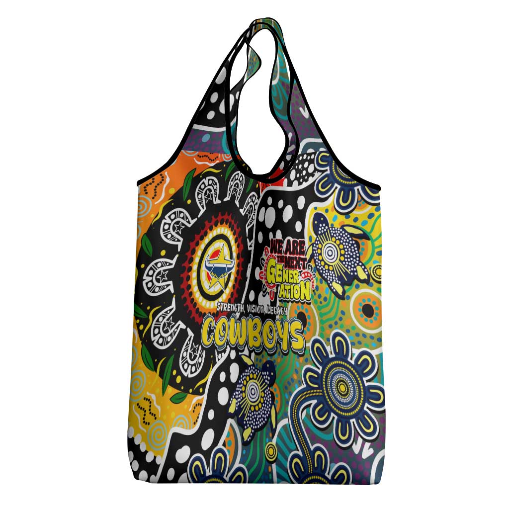 Cowboys NRL Celebrating 50 Years of Naidoc Grocery Bag NAIDOC Week 2025 Aboriginal