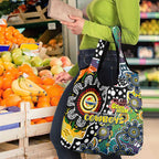 Cowboys NRL Celebrating 50 Years of Naidoc Grocery Bag NAIDOC Week 2025 Aboriginal