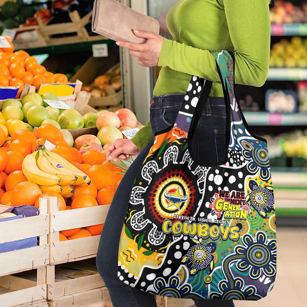 Cowboys NRL Celebrating 50 Years of Naidoc Grocery Bag NAIDOC Week 2025 Aboriginal