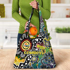 Cowboys NRL Celebrating 50 Years of Naidoc Grocery Bag NAIDOC Week 2025 Aboriginal