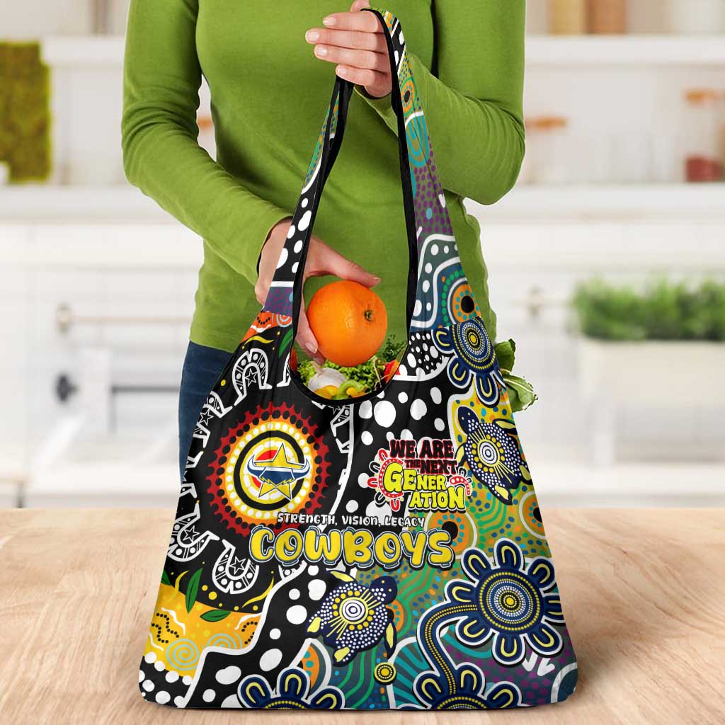 Cowboys NRL Celebrating 50 Years of Naidoc Grocery Bag NAIDOC Week 2025 Aboriginal