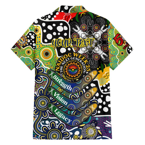 Personalised Cowboys NRL Celebrating 50 Years of Naidoc Hawaiian Shirt NAIDOC Week 2025 Aboriginal