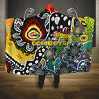 Cowboys NRL Celebrating 50 Years of Naidoc Hooded Blanket NAIDOC Week 2025 Aboriginal