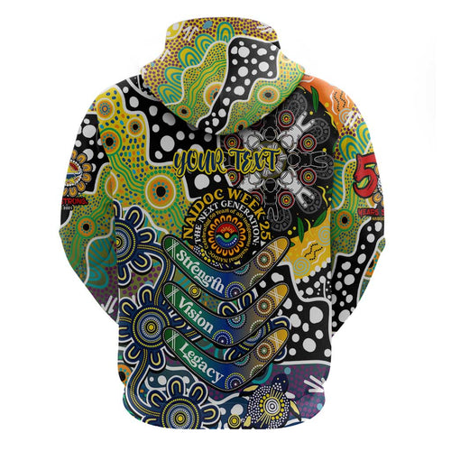 Personalised Cowboys NRL Celebrating 50 Years of Naidoc Hoodie NAIDOC Week 2025 Aboriginal