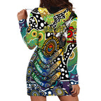 Personalised Cowboys NRL Celebrating 50 Years of Naidoc Hoodie Dress NAIDOC Week 2025 Aboriginal