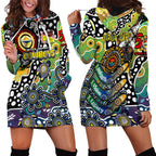 Personalised Cowboys NRL Celebrating 50 Years of Naidoc Hoodie Dress NAIDOC Week 2025 Aboriginal