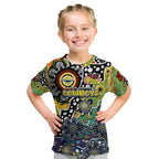 Personalised Cowboys NRL Celebrating 50 Years of Naidoc Kid T Shirt NAIDOC Week 2025 Aboriginal