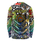 Personalised Cowboys NRL Celebrating 50 Years of Naidoc Long Sleeve Shirt NAIDOC Week 2025 Aboriginal