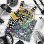 Personalised Cowboys NRL Celebrating 50 Years of Naidoc Men Tank Top NAIDOC Week 2025 Aboriginal