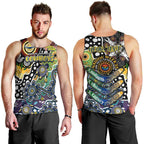 Personalised Cowboys NRL Celebrating 50 Years of Naidoc Men Tank Top NAIDOC Week 2025 Aboriginal