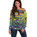 Personalised Cowboys NRL Celebrating 50 Years of Naidoc Off Shoulder Sweater NAIDOC Week 2025 Aboriginal