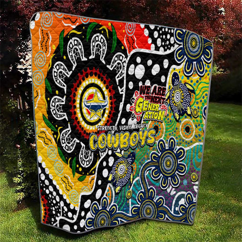 Cowboys NRL Celebrating 50 Years of Naidoc Quilt NAIDOC Week 2025 Aboriginal