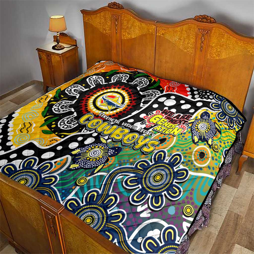 Cowboys NRL Celebrating 50 Years of Naidoc Quilt NAIDOC Week 2025 Aboriginal