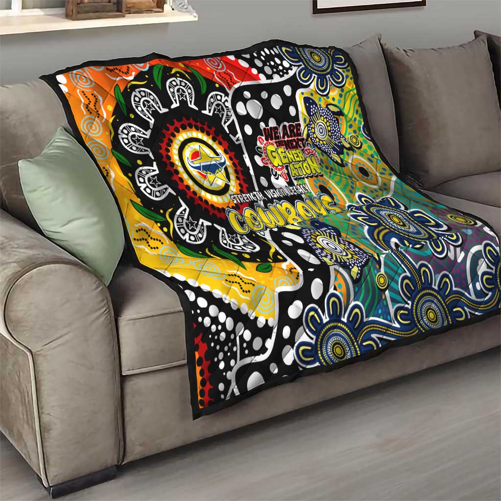 Cowboys NRL Celebrating 50 Years of Naidoc Quilt NAIDOC Week 2025 Aboriginal