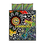 Cowboys NRL Celebrating 50 Years of Naidoc Quilt Bed Set NAIDOC Week 2025 Aboriginal