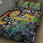 Cowboys NRL Celebrating 50 Years of Naidoc Quilt Bed Set NAIDOC Week 2025 Aboriginal