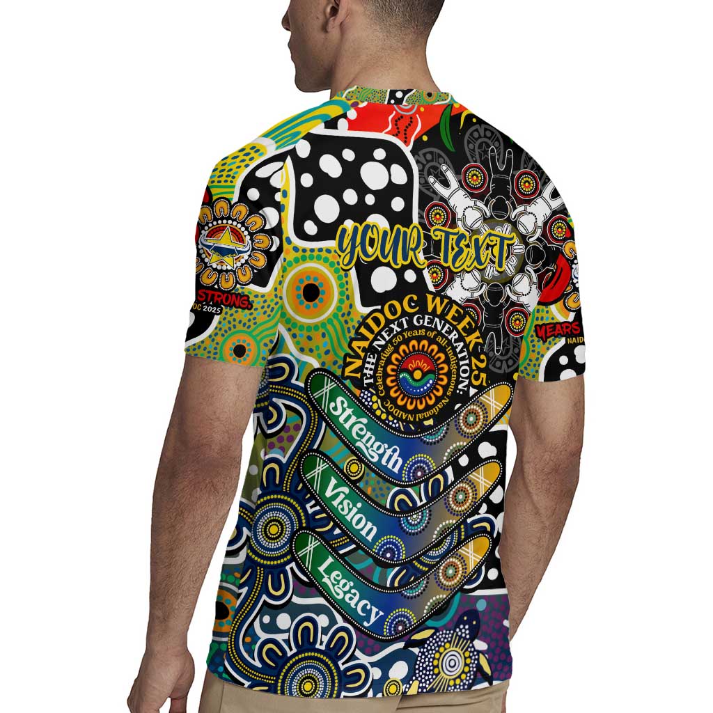 Personalised Cowboys NRL Celebrating 50 Years of Naidoc Rugby Jersey NAIDOC Week 2025 Aboriginal