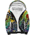 Personalised Cowboys NRL Celebrating 50 Years of Naidoc Sherpa Hoodie NAIDOC Week 2025 Aboriginal