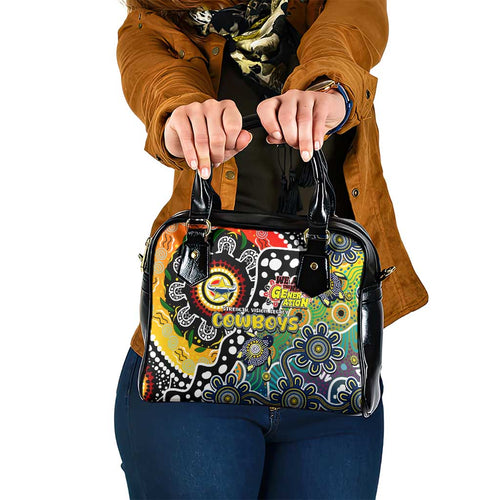 Cowboys NRL Celebrating 50 Years of Naidoc Shoulder Handbag NAIDOC Week 2025 Aboriginal