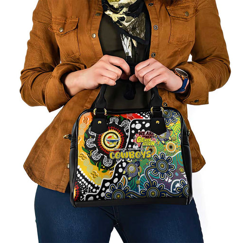 Cowboys NRL Celebrating 50 Years of Naidoc Shoulder Handbag NAIDOC Week 2025 Aboriginal