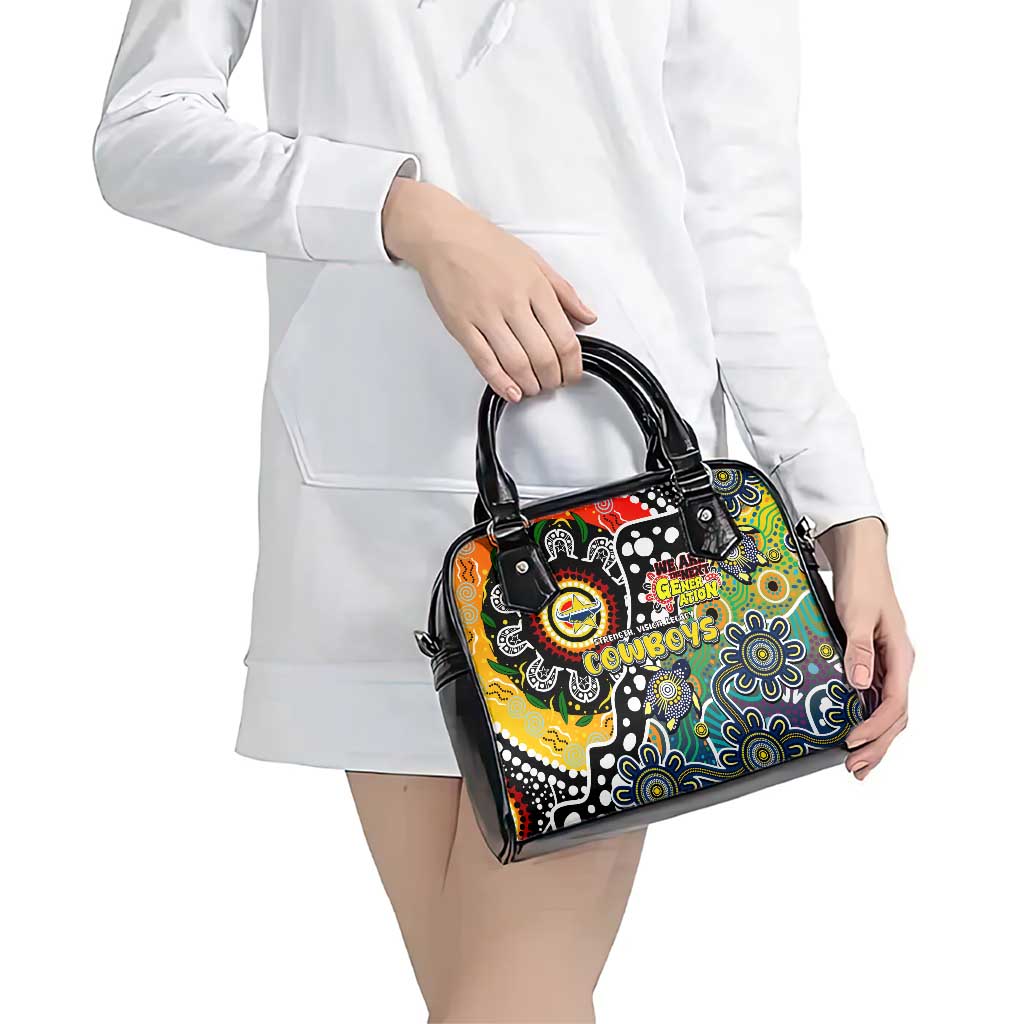 Cowboys NRL Celebrating 50 Years of Naidoc Shoulder Handbag NAIDOC Week 2025 Aboriginal
