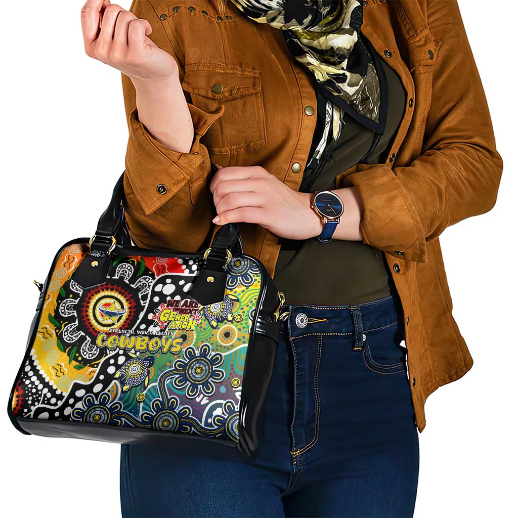 Cowboys NRL Celebrating 50 Years of Naidoc Shoulder Handbag NAIDOC Week 2025 Aboriginal