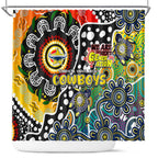 Cowboys NRL Celebrating 50 Years of Naidoc Shower Curtain NAIDOC Week 2025 Aboriginal