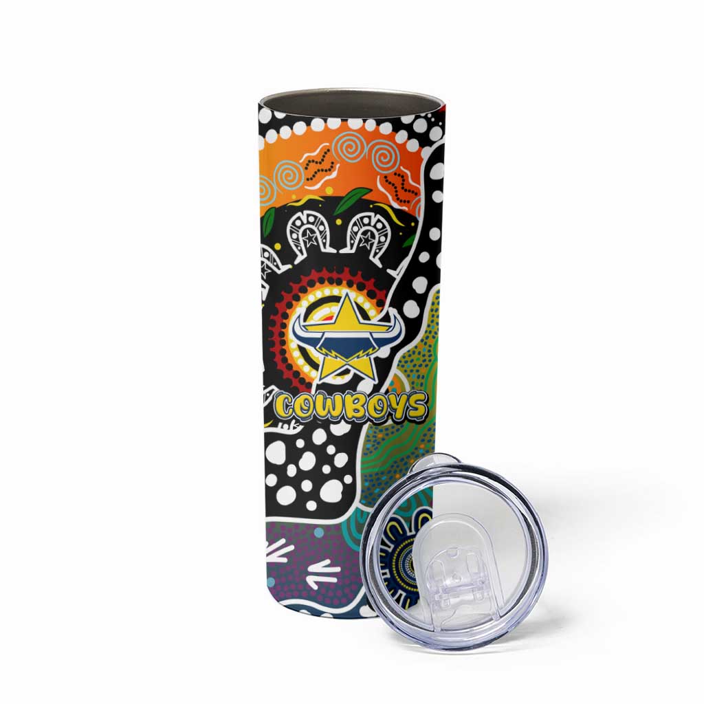 Cowboys NRL Celebrating 50 Years of Naidoc Skinny Tumbler NAIDOC Week 2025 Aboriginal